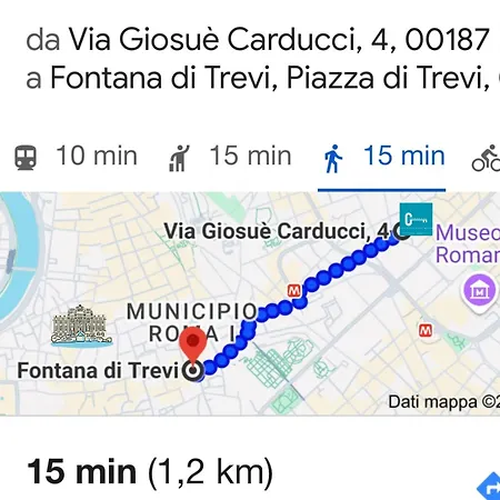C2 Class Apartment, 2 Da Letto Con Giardino In Zona Via Veneto Distante 15 Minuti A Piedi Da Fontana Di Trevi *