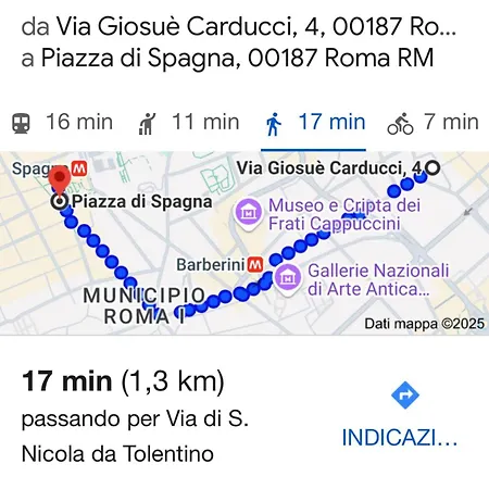 C2 Class Apartment, 2 Da Letto Con Giardino In Zona Via Veneto Distante 15 Minuti A Piedi Da Fontana Di Trevi * Rome