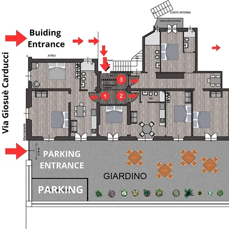 C2 Class Apartment, 2 Da Letto Con Giardino In Zona Via Veneto Distante 15 Minuti A Piedi Da Fontana Di Trevi Apartamento Roma